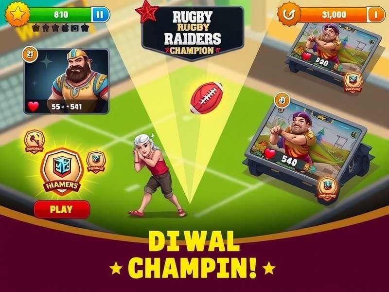 Rugby Raiders Champion Diwali event
